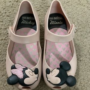 Mini Melissa Mickey/Minnie shoes